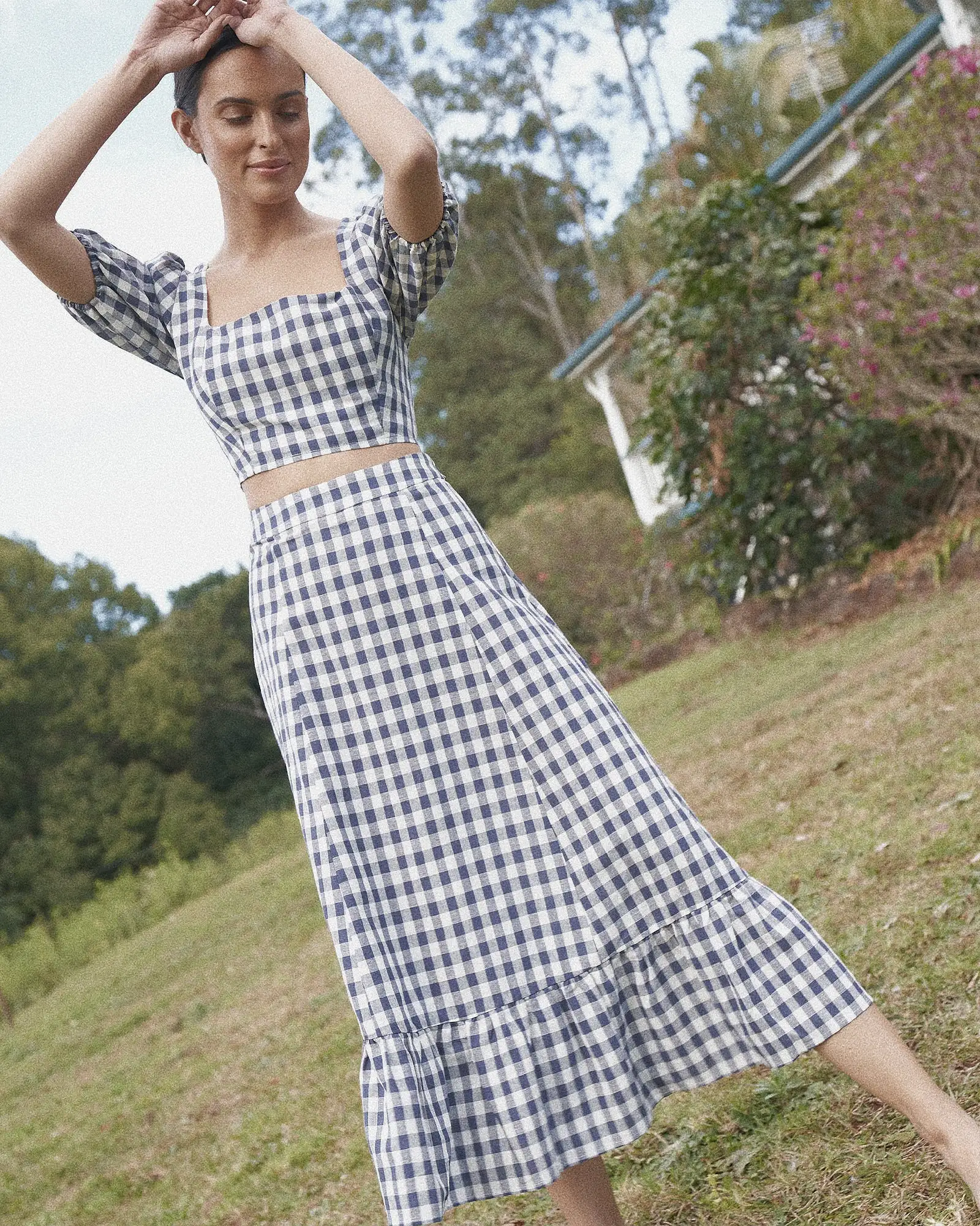 Mallee Gingham Skirt