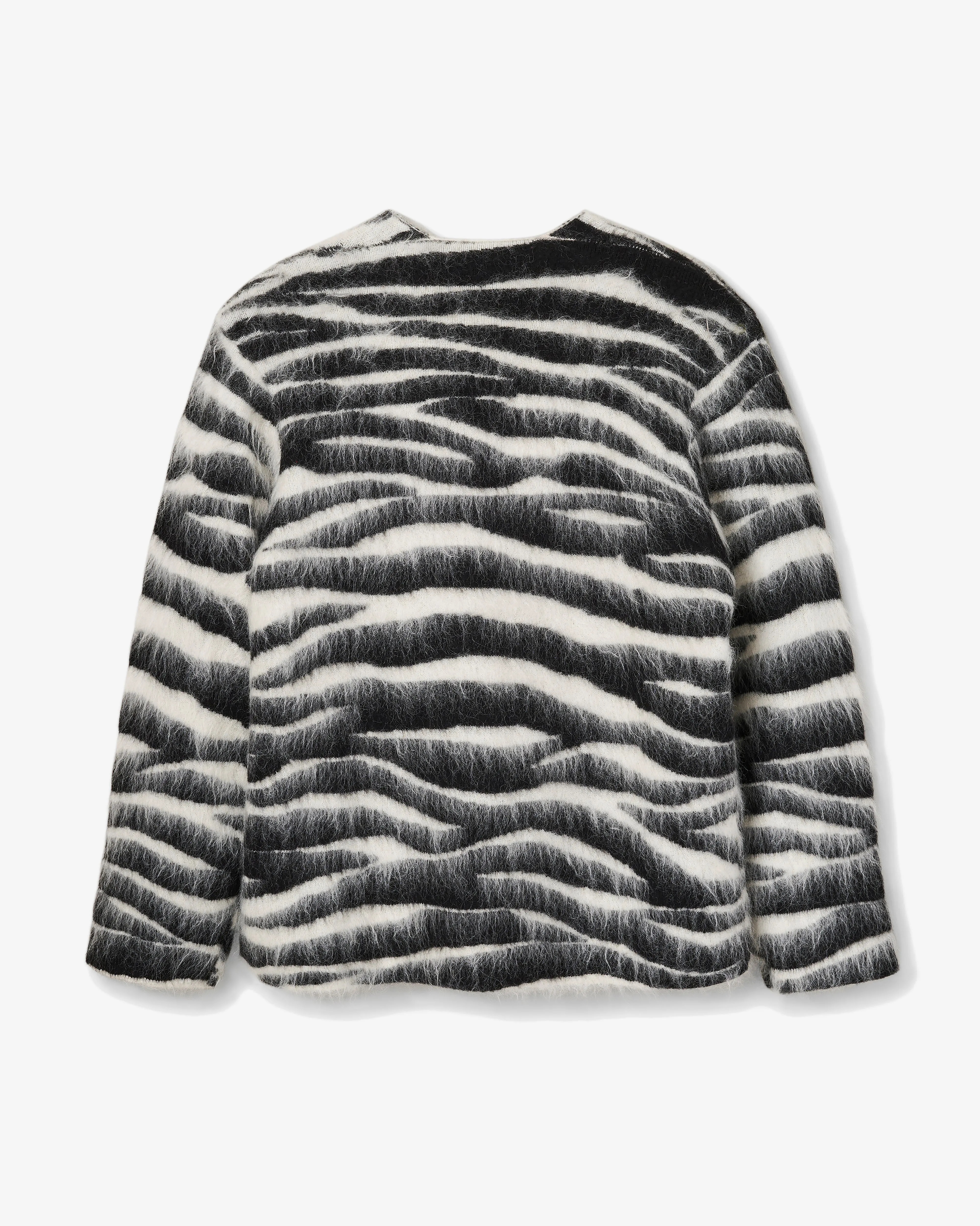 Marc Jacobs - Women's Brushed Zebra Sweater - (Black/White)