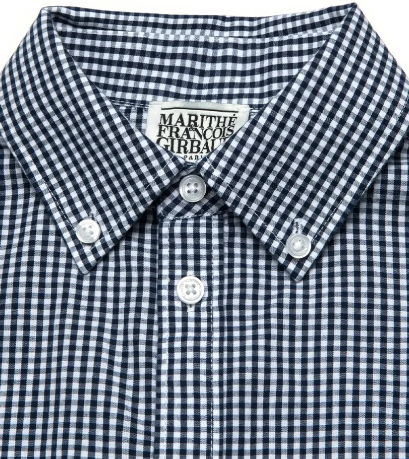 Marithe + Francois Girbaud  |[MARITHE]★GINGHAM CHECK SHIRT