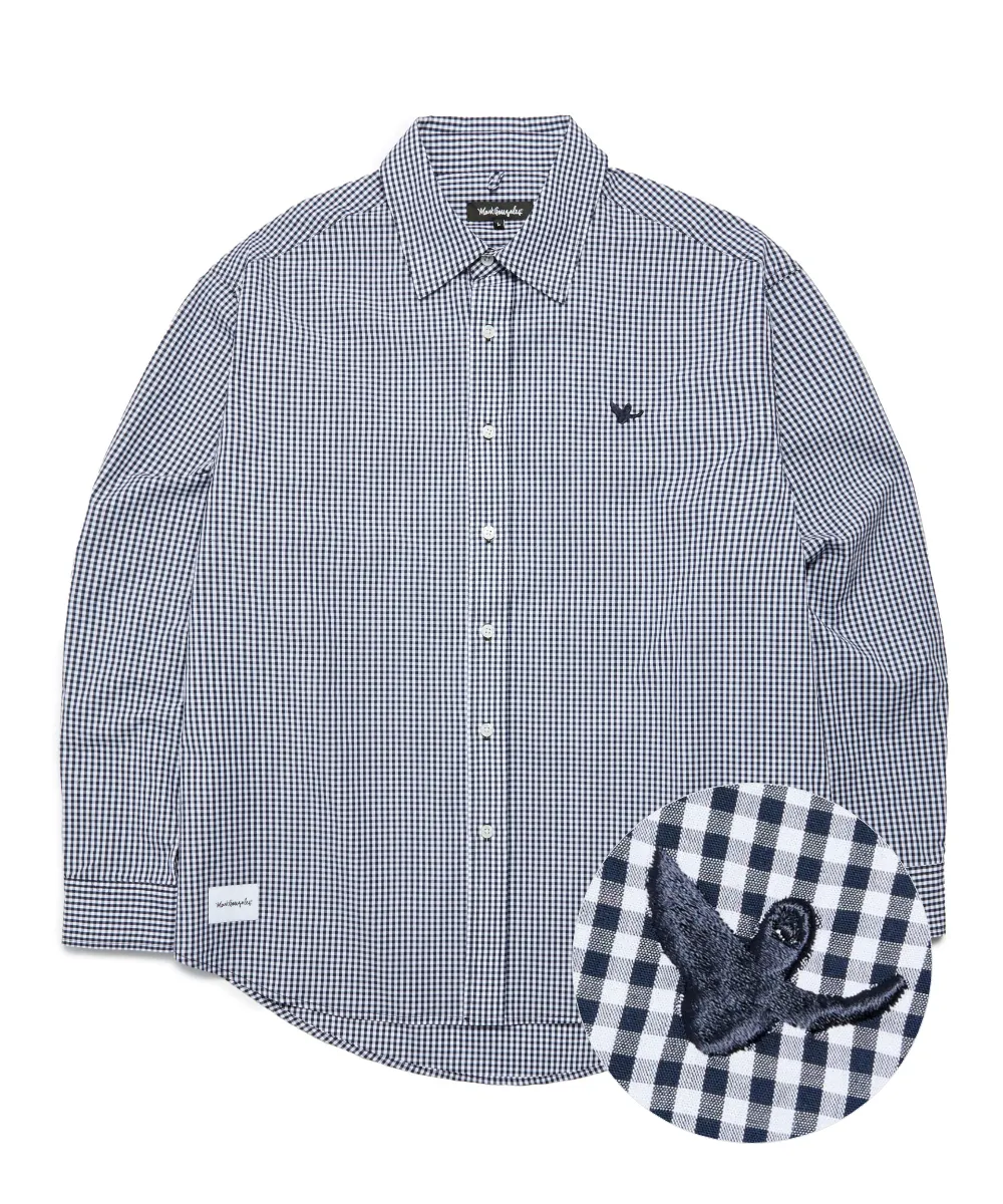 Mark Gonzales  |[MARK GONZALES]★24SS★ ANGEL GINGHAM CHECK SHIRT