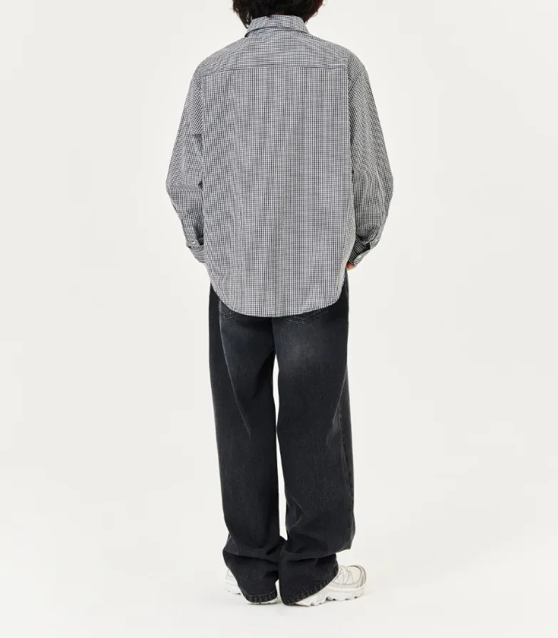 Mark Gonzales  |[MARK GONZALES]★24SS★ ANGEL GINGHAM CHECK SHIRT