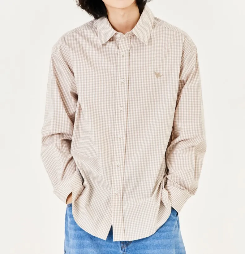 Mark Gonzales  |[MARK GONZALES]★24SS★ ANGEL GINGHAM CHECK SHIRT