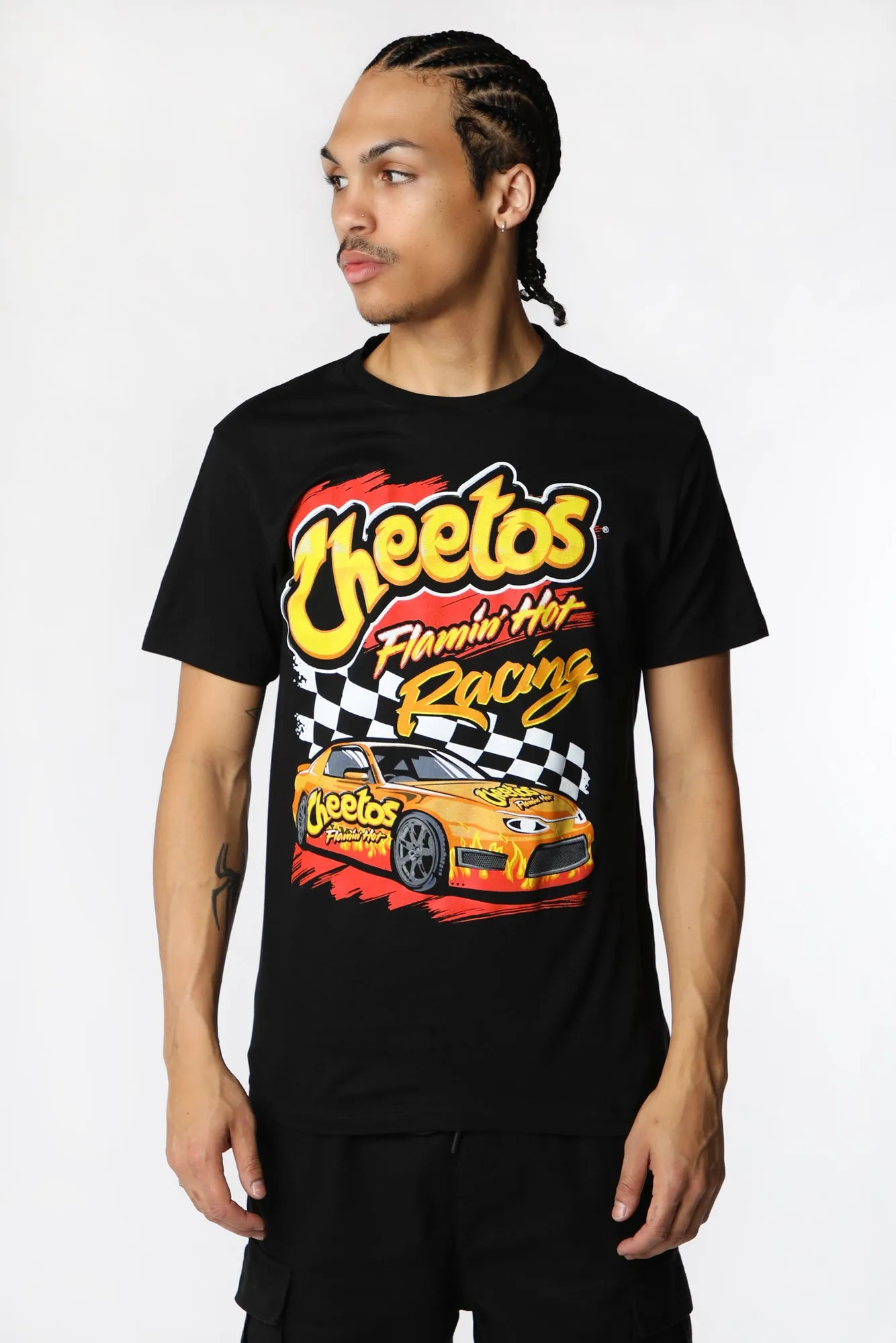 Mens Cheetos Flamin' Hot Racing T-Shirt