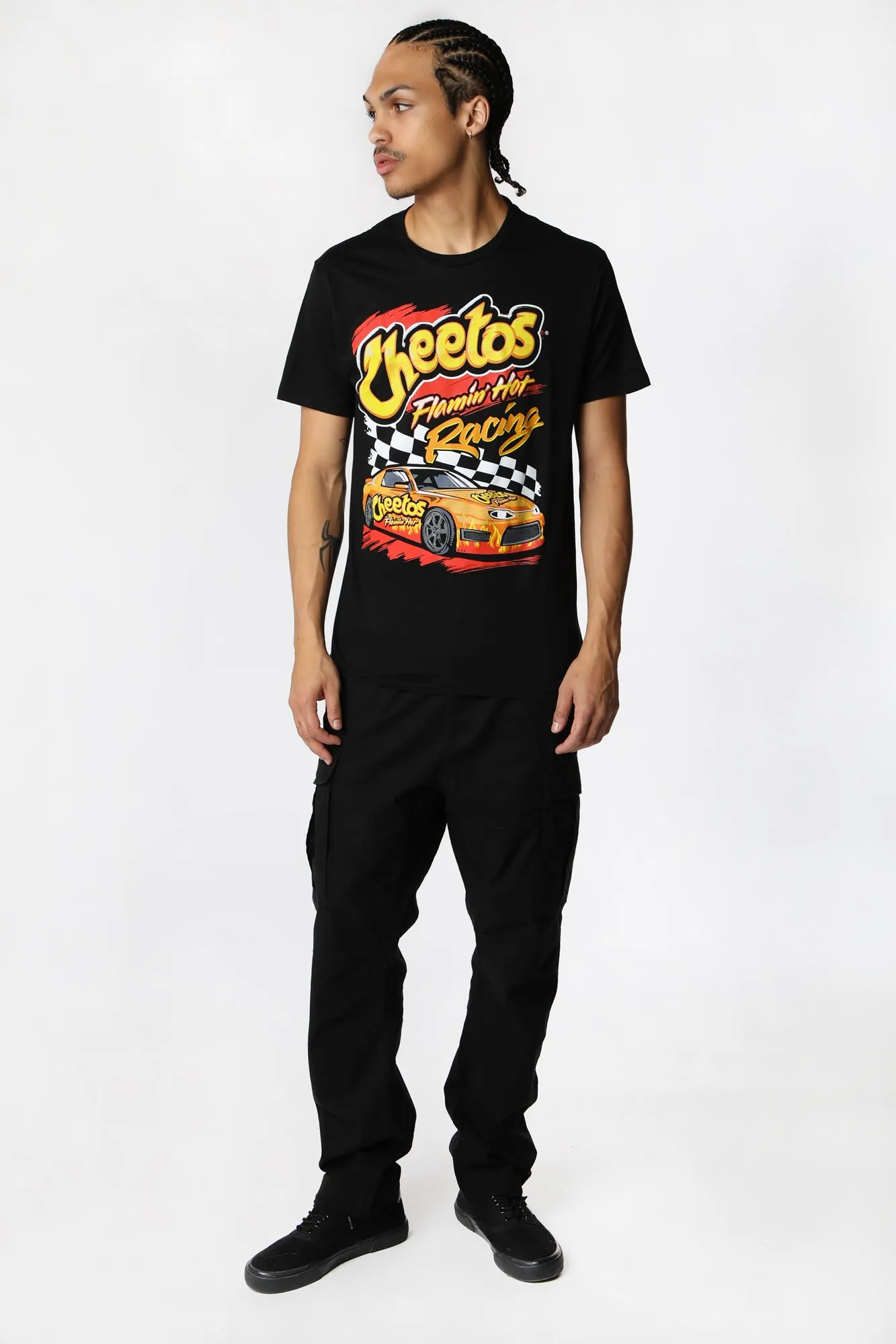 Mens Cheetos Flamin' Hot Racing T-Shirt