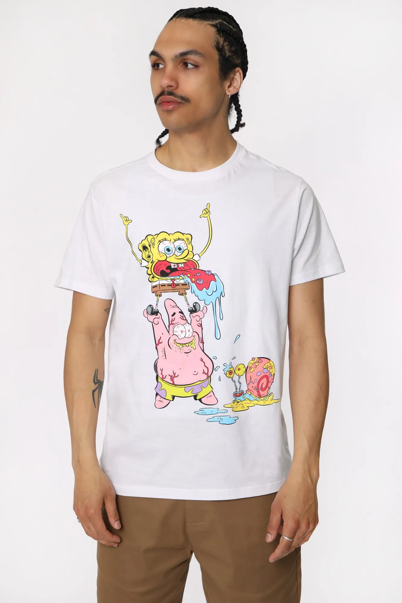 Mens SpongeBob & Patrick T-Shirt