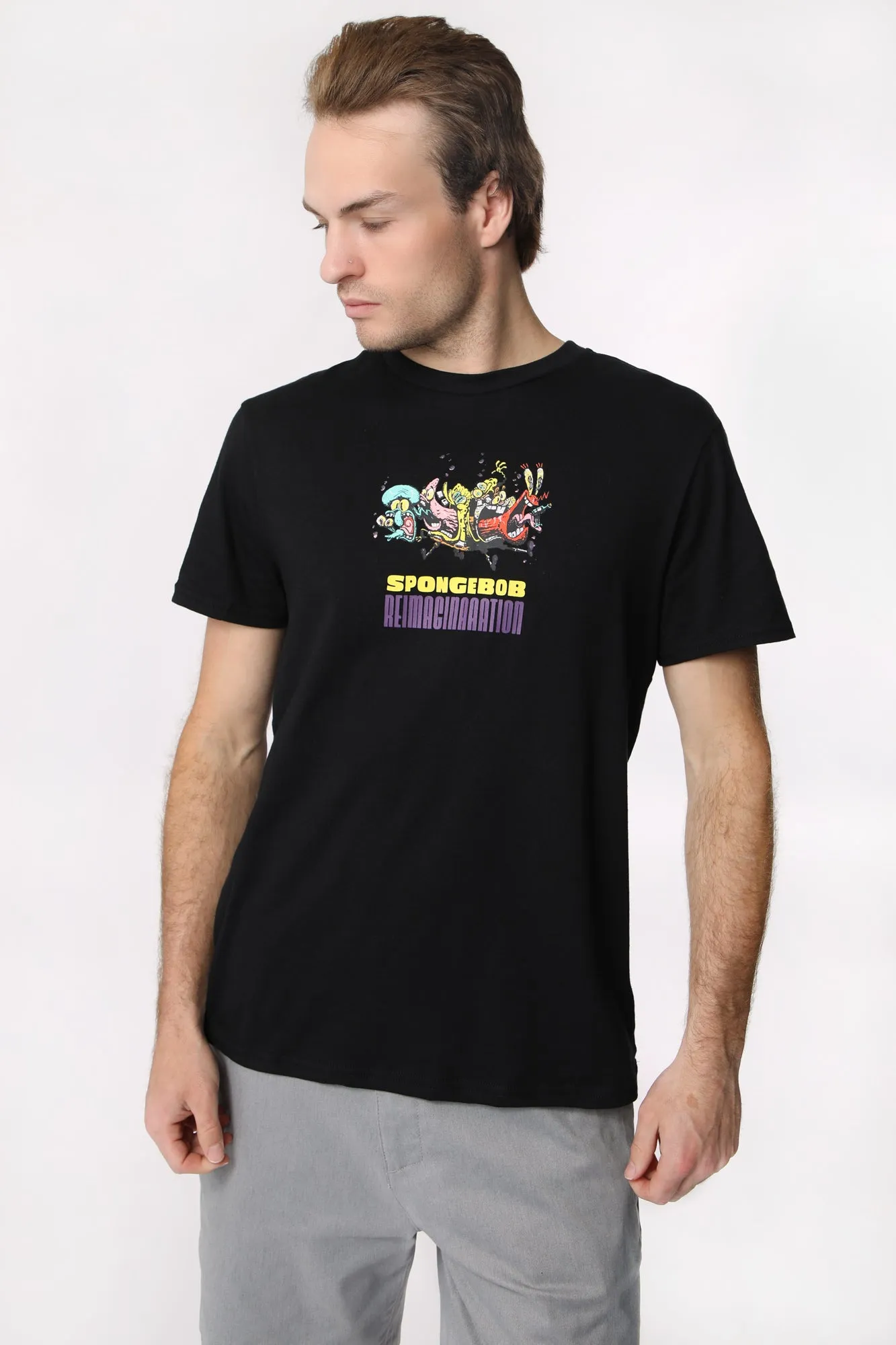 Mens SpongeBob Reimagination T-Shirt