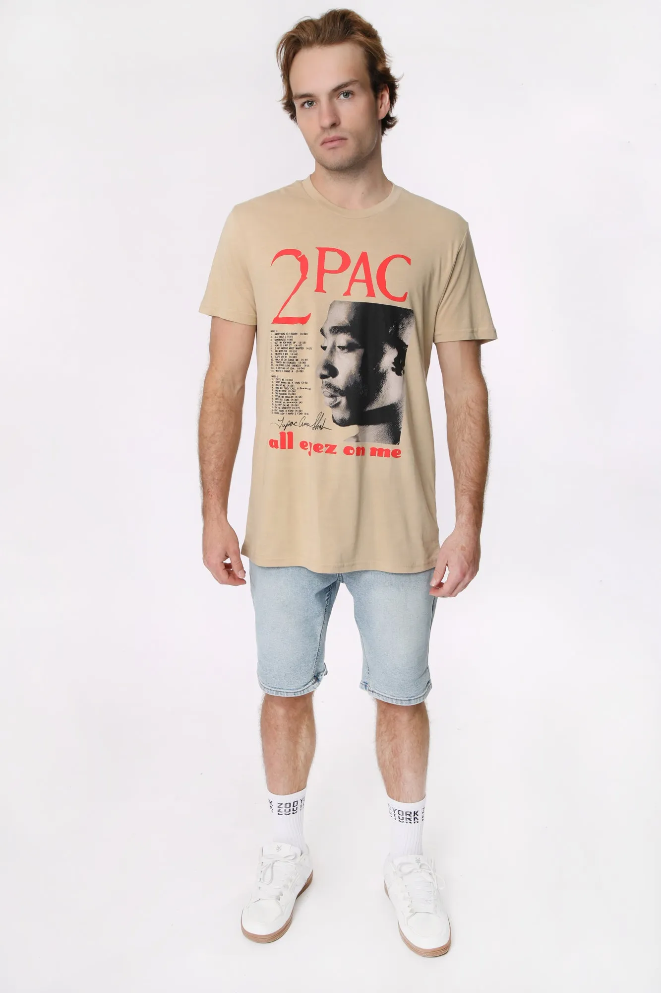 Mens Tupac T-Shirt