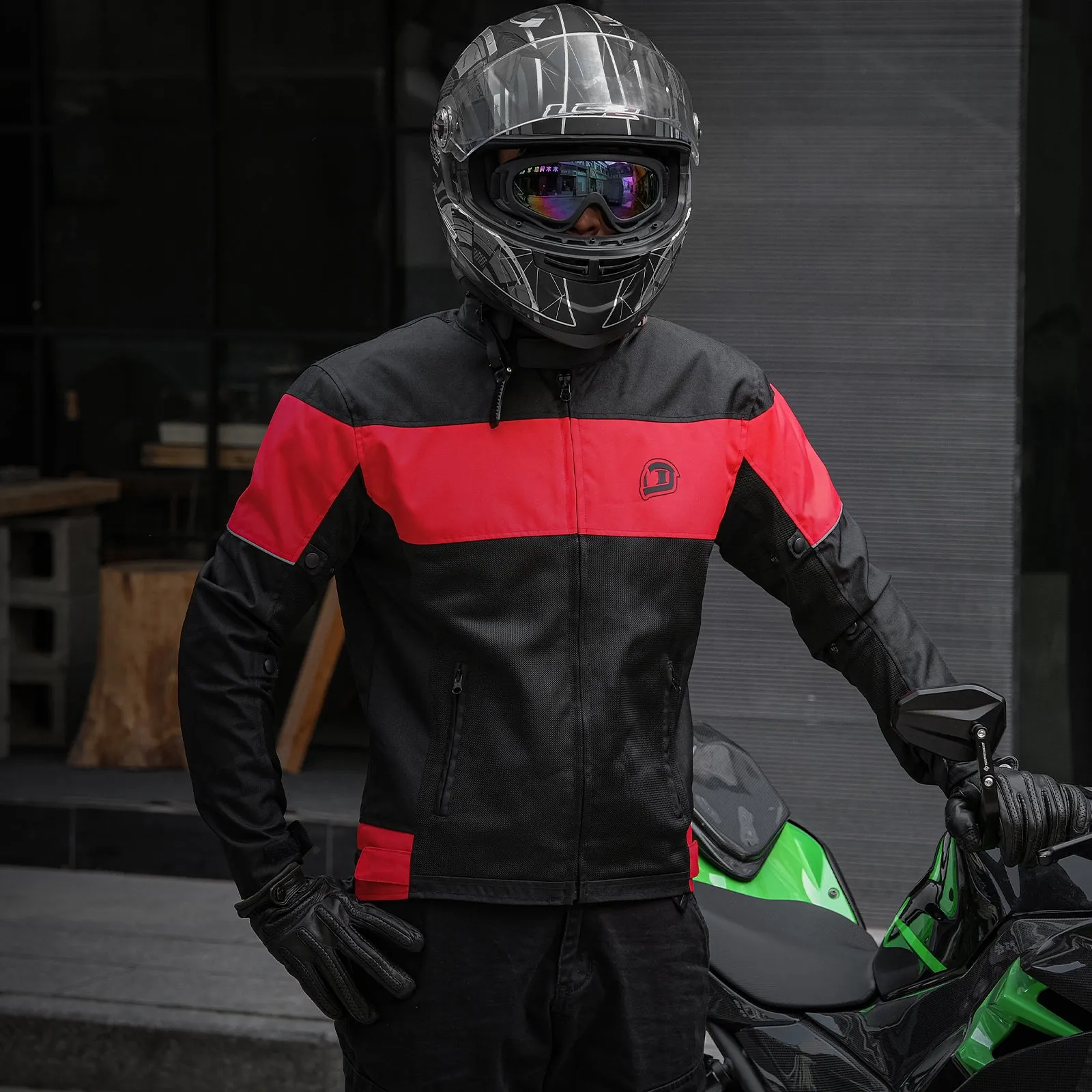 Mesh CE Protective Motorcycle Jacket | JK003