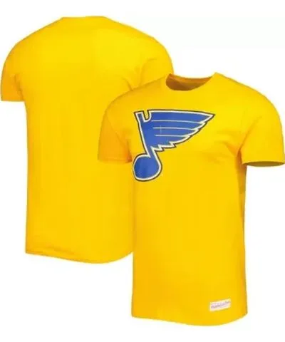 Mitchell & Ness Men's NHL St. Louis Blues Vintage Logo T-Shirt