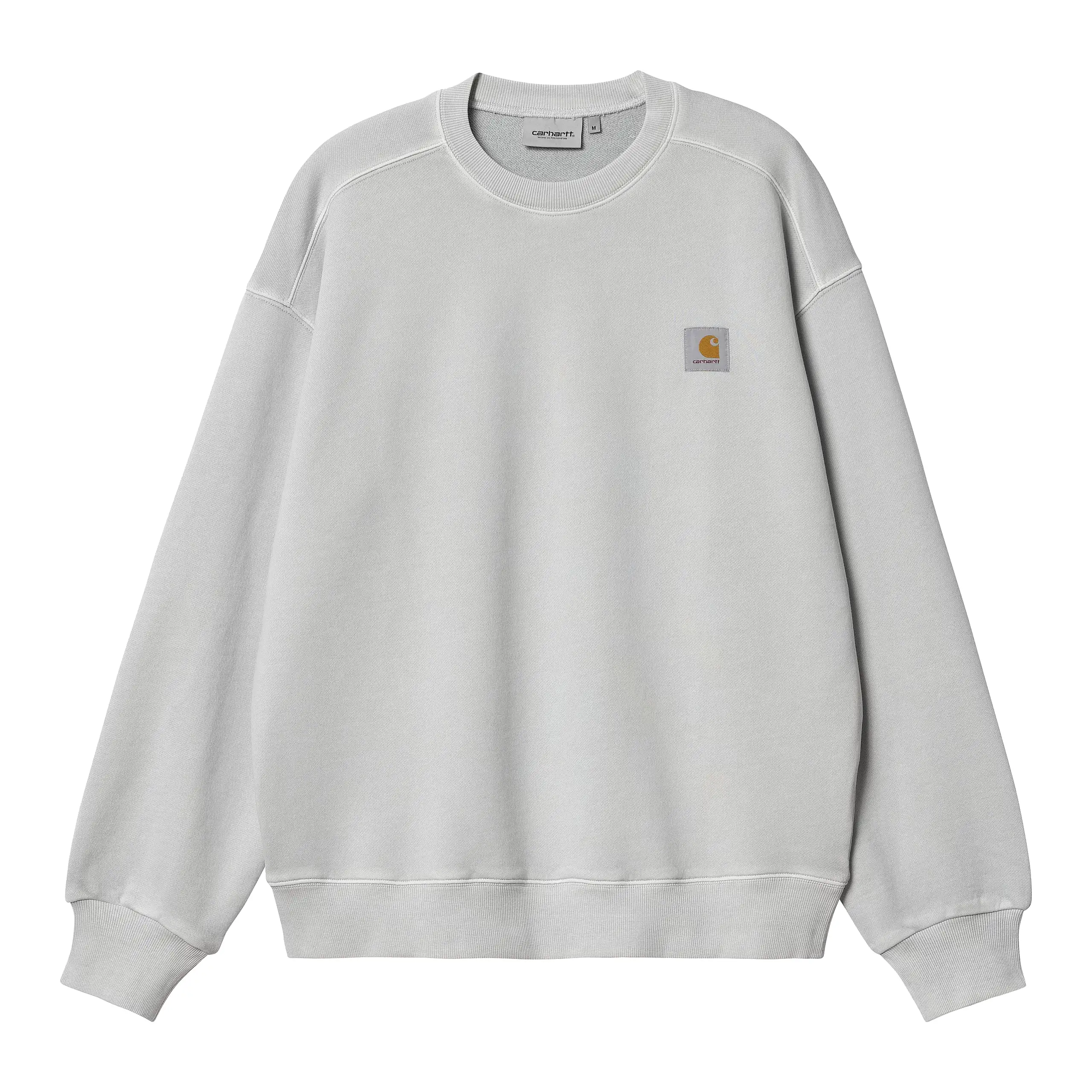 NELSON SWEAT SONIC SILVER GARMENT DYED