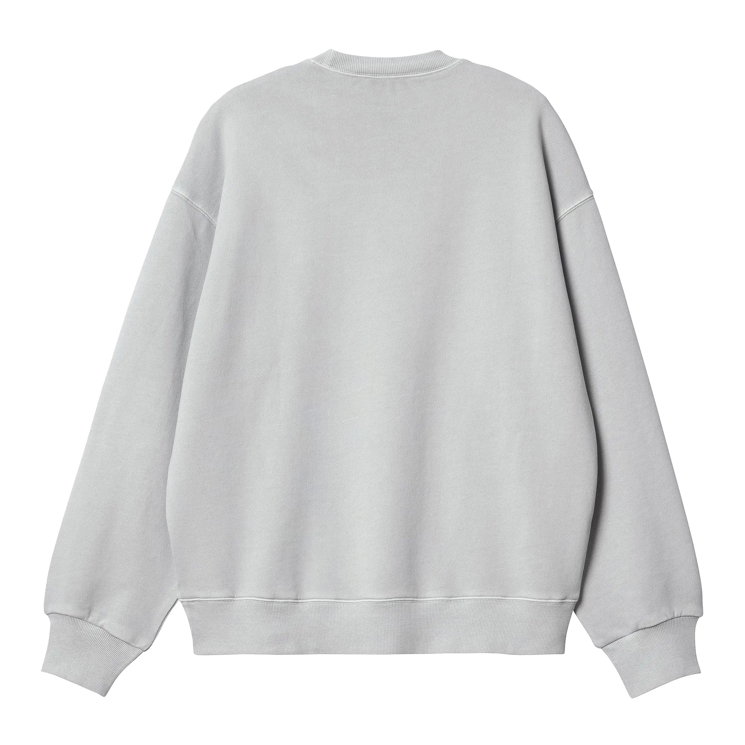 NELSON SWEAT SONIC SILVER GARMENT DYED