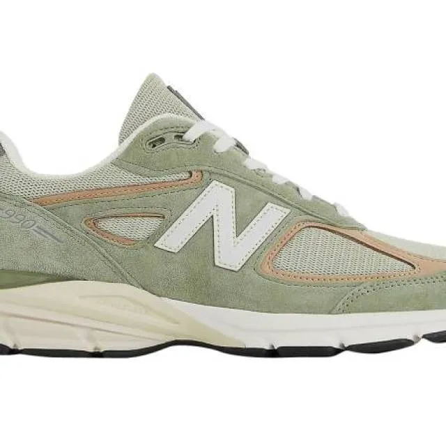 New balance 990v4 made in usa olive