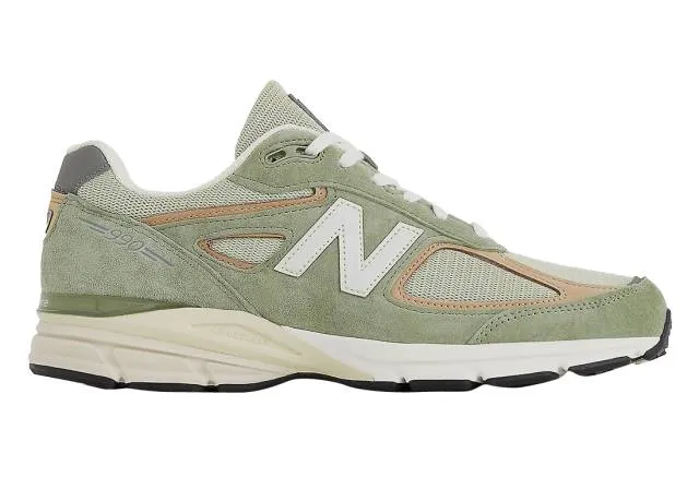 New balance 990v4 made in usa olive