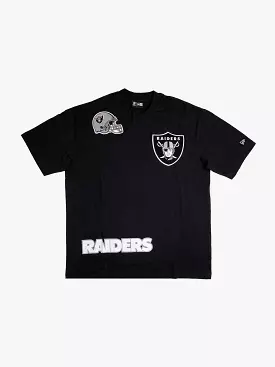 New Era Las Vegas Raiders Applique Oversize Tee - Black