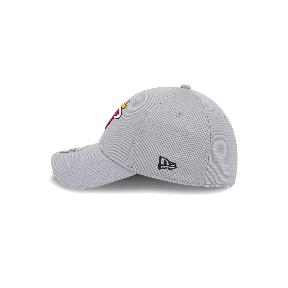 New Era Miami HEAT Grey Flex Fit Hat