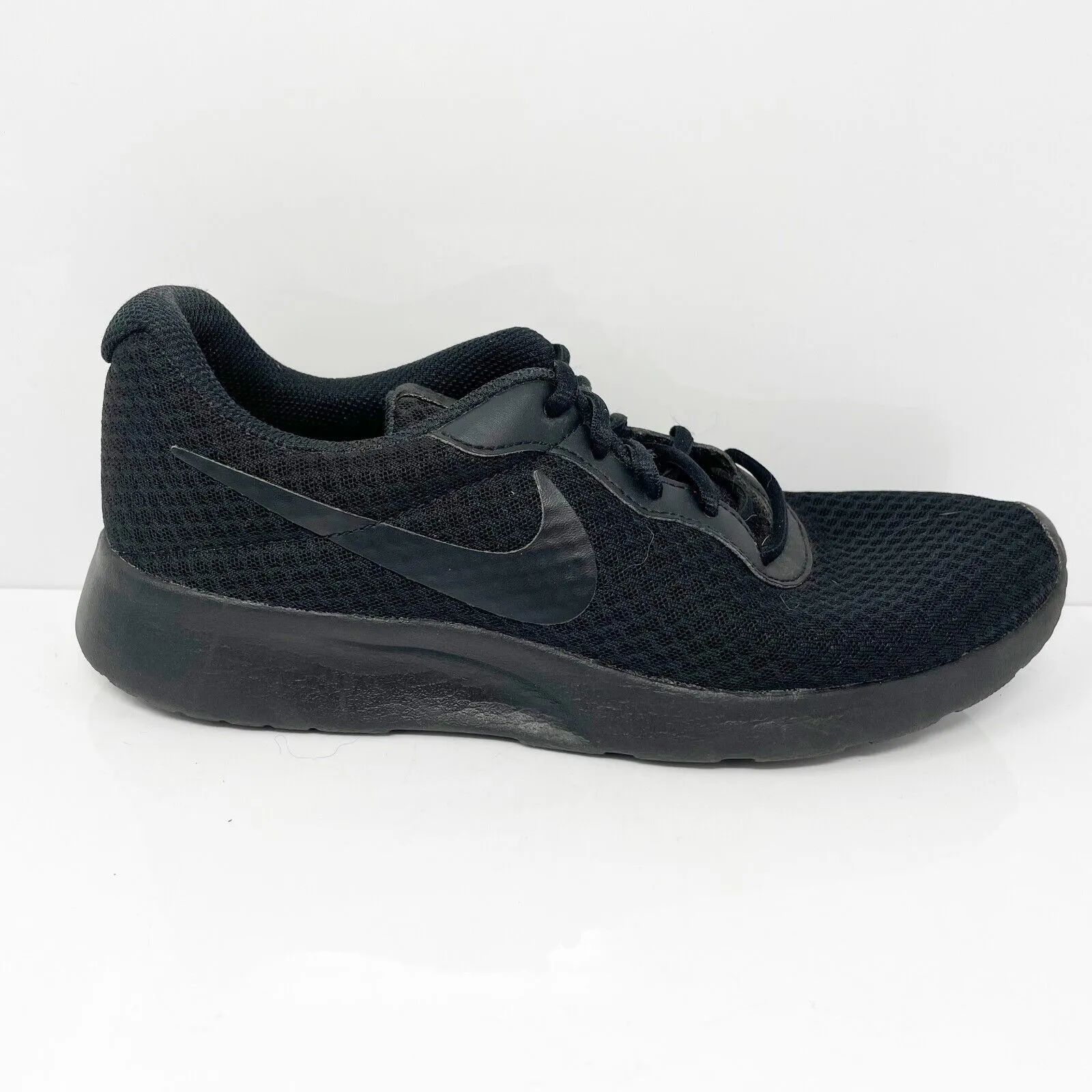 Nike Mens Tanjun DJ6258-001 Black Running Shoes Sneakers Size 8