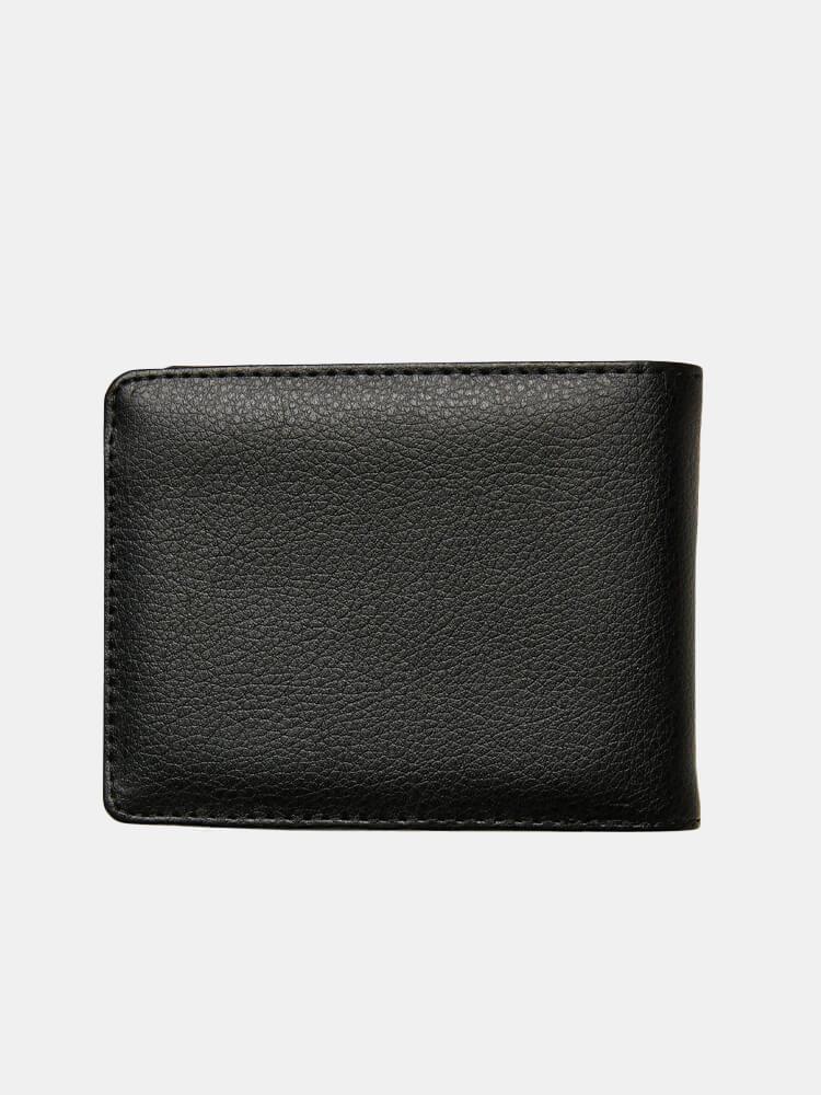 Nixon Cape Vegan Leather Wallet - Black