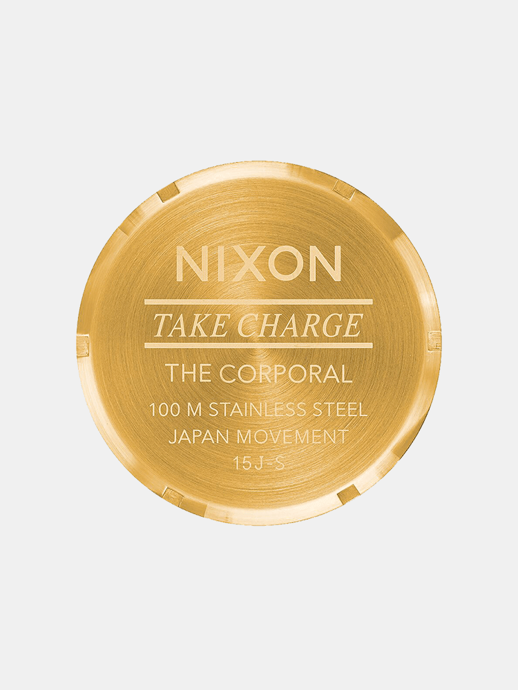 Nixon Corporal SS 48mm Watch - All Gold / Black