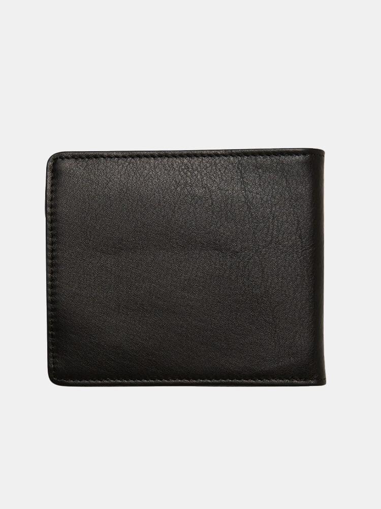 Nixon Pass Leather Coin Wallet - Black