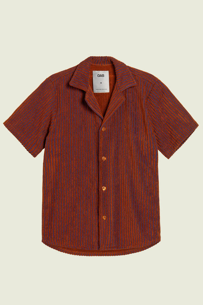 OAS DEEP CUT CUBA TERRY SHIRT