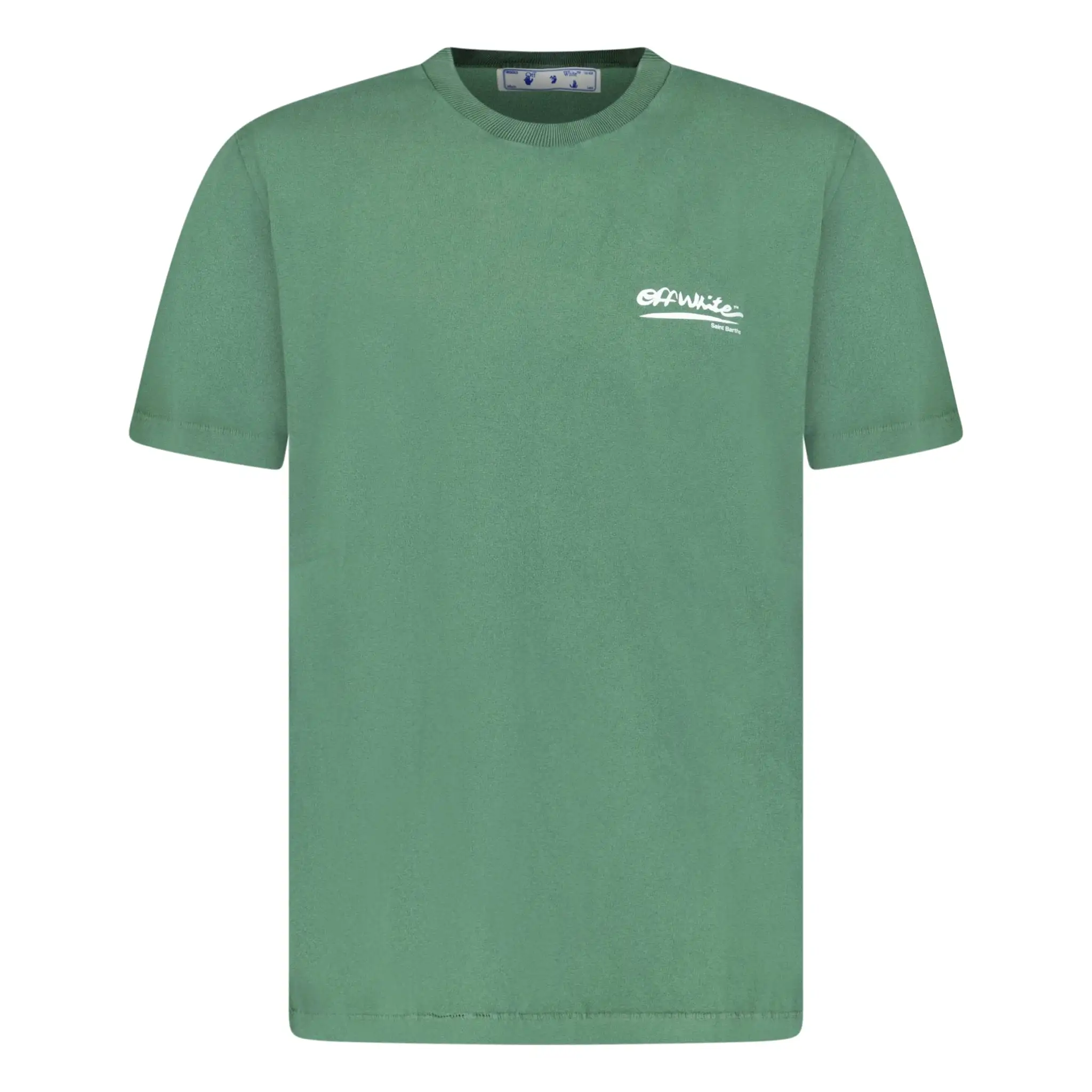 OFF WHITE X EDEN ROCKS ST.BARTHS ARROWS T-SHIRT GREEN