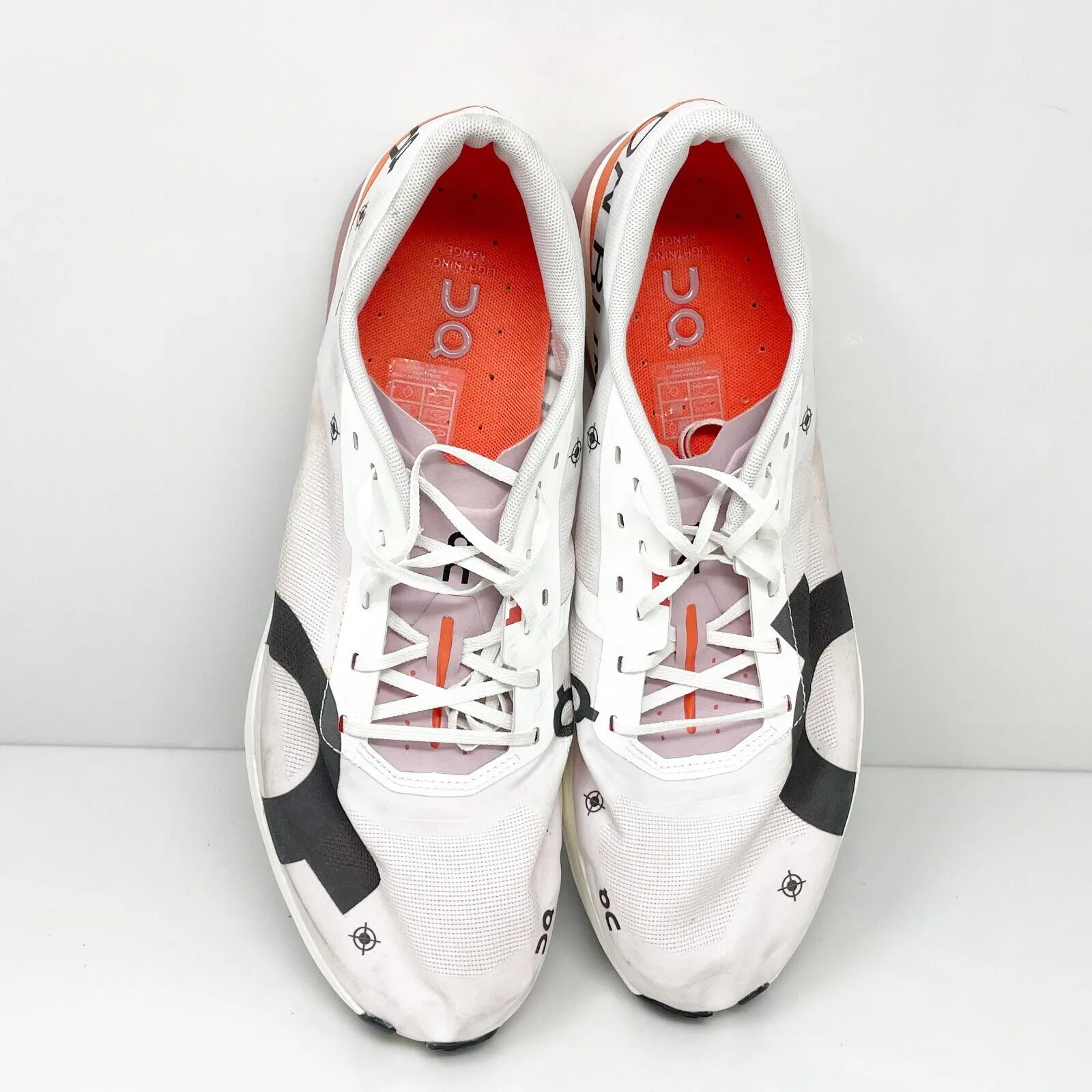 On Mens Cloudboom Echo 3 White Running Shoes Sneakers Size 11.5