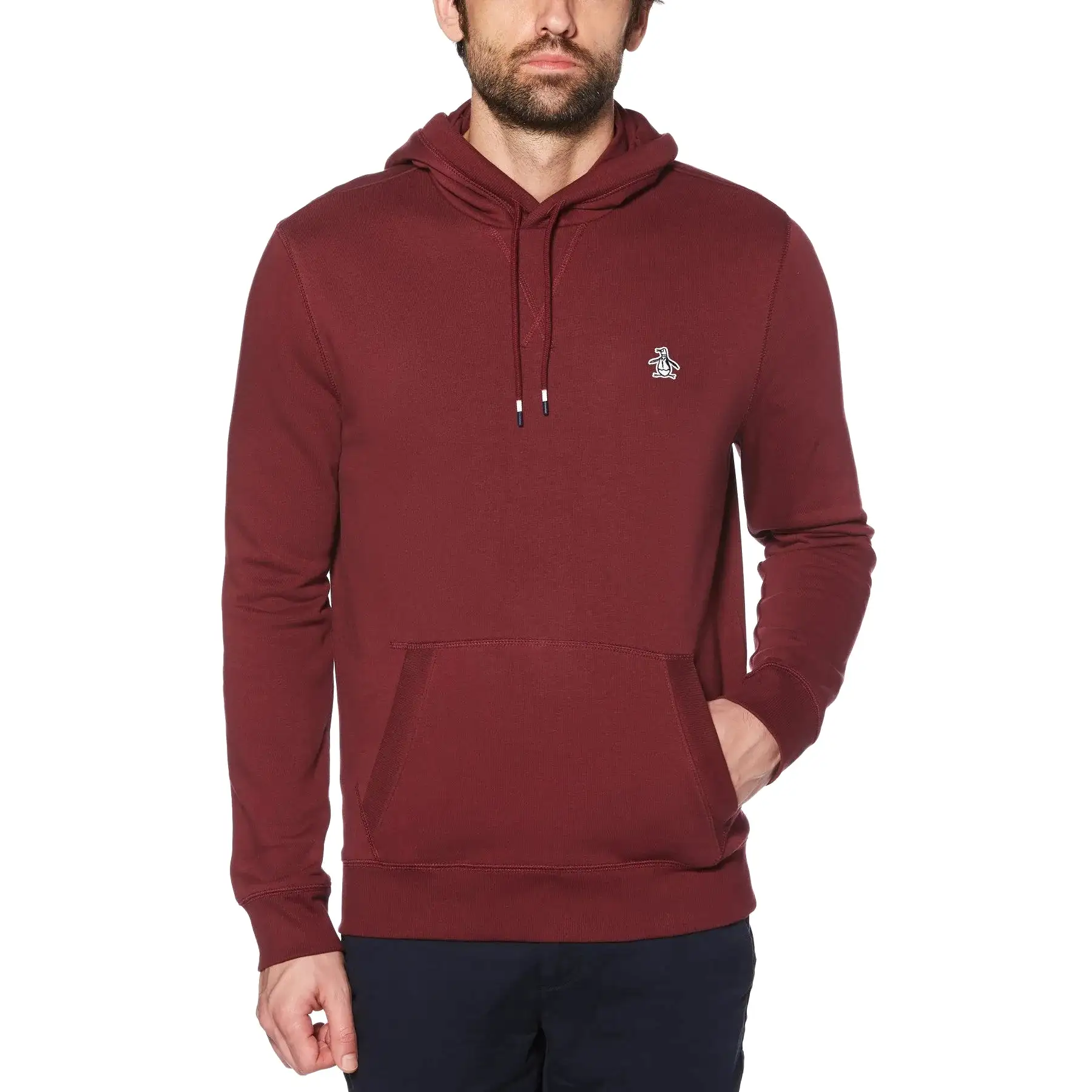 Original Penguin Mens 'Sticker Pete' Hoodie Sweatshirt