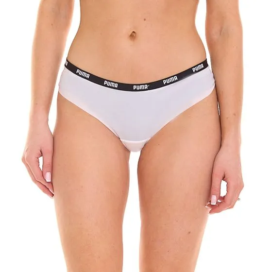 Pack of 10 PUMA Brazilian women s panties briefs cotton underwear set 603041001 in black, white or pink