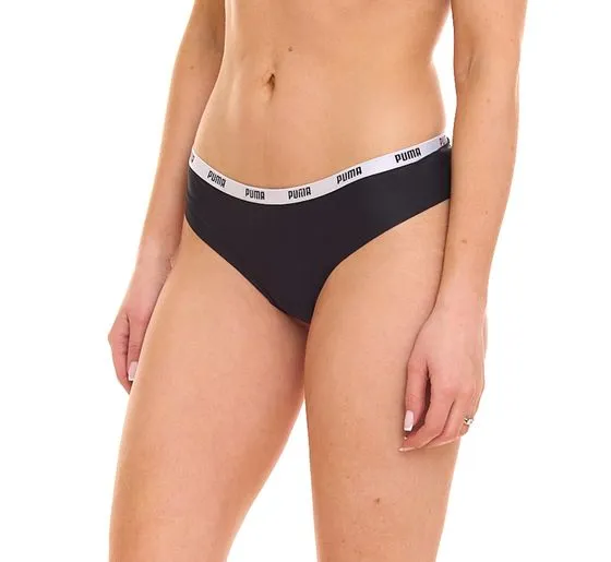 Pack of 10 PUMA Brazilian women s panties briefs cotton underwear set 603041001 in black, white or pink