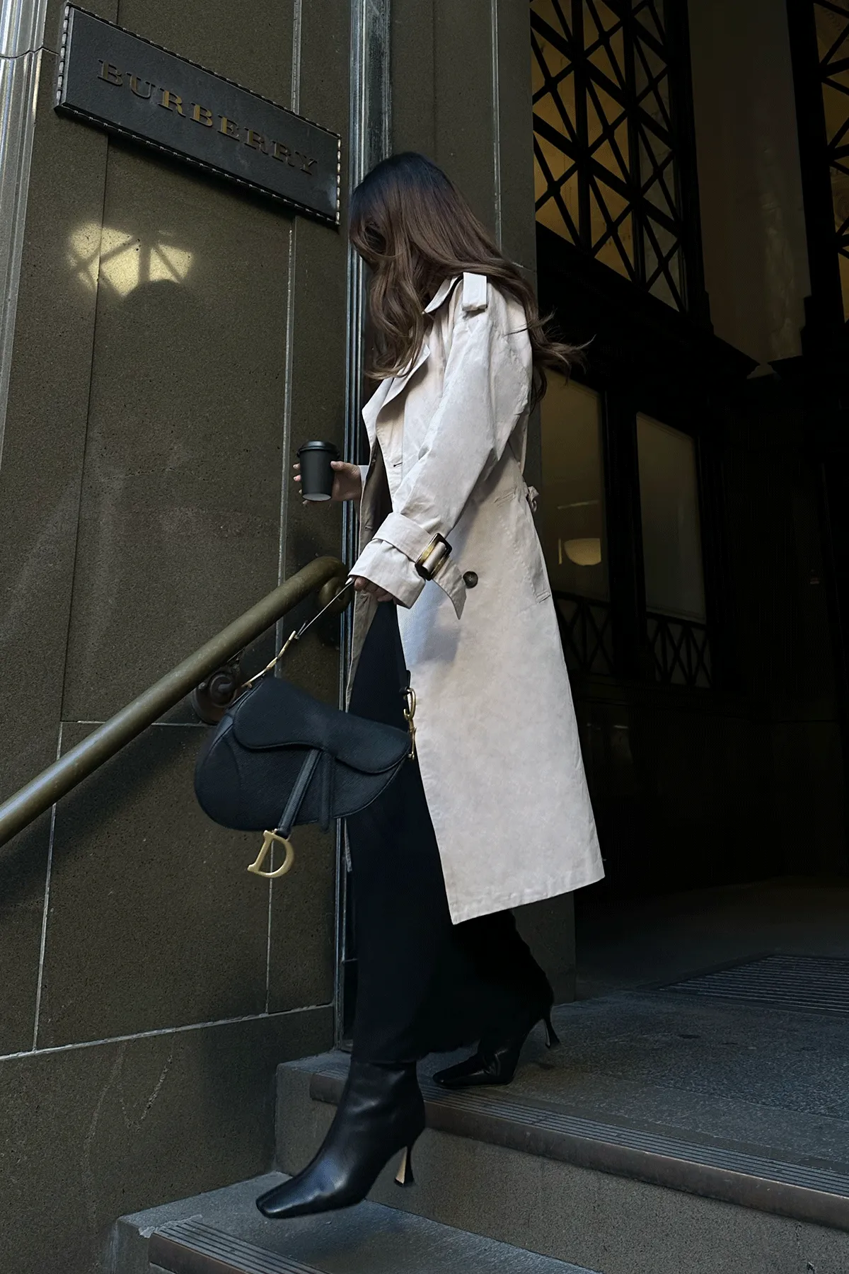 Perfect Stranger Tina Trench Coat Nude