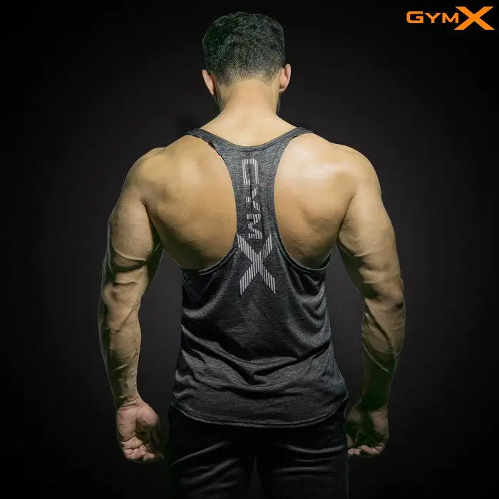 Phantom Metal Dark Grey Stringer- V Taper Edition (Flex Dry Fit)- Sale