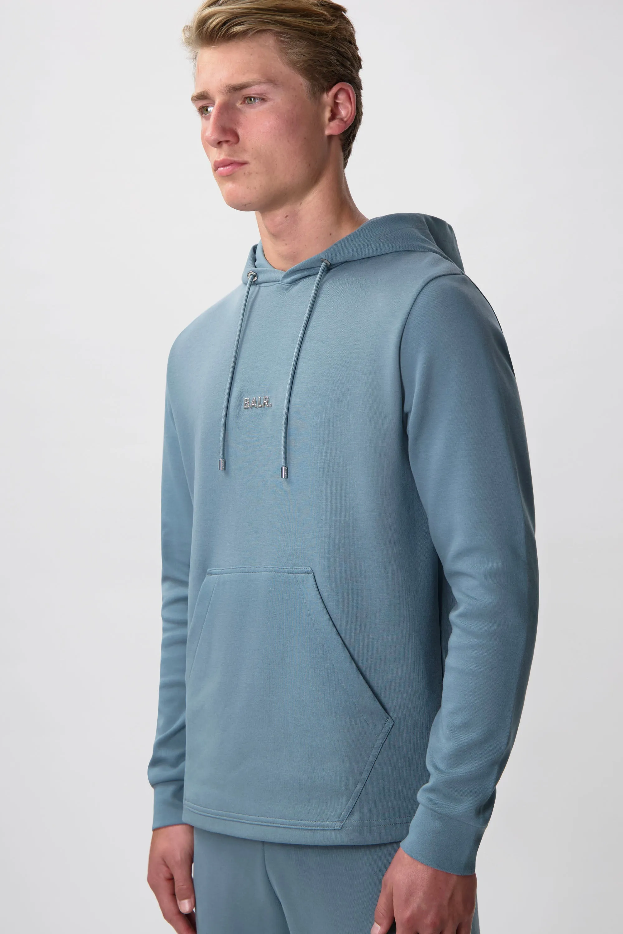 Q-Series Regular Fit Hoodie Goblin Blue