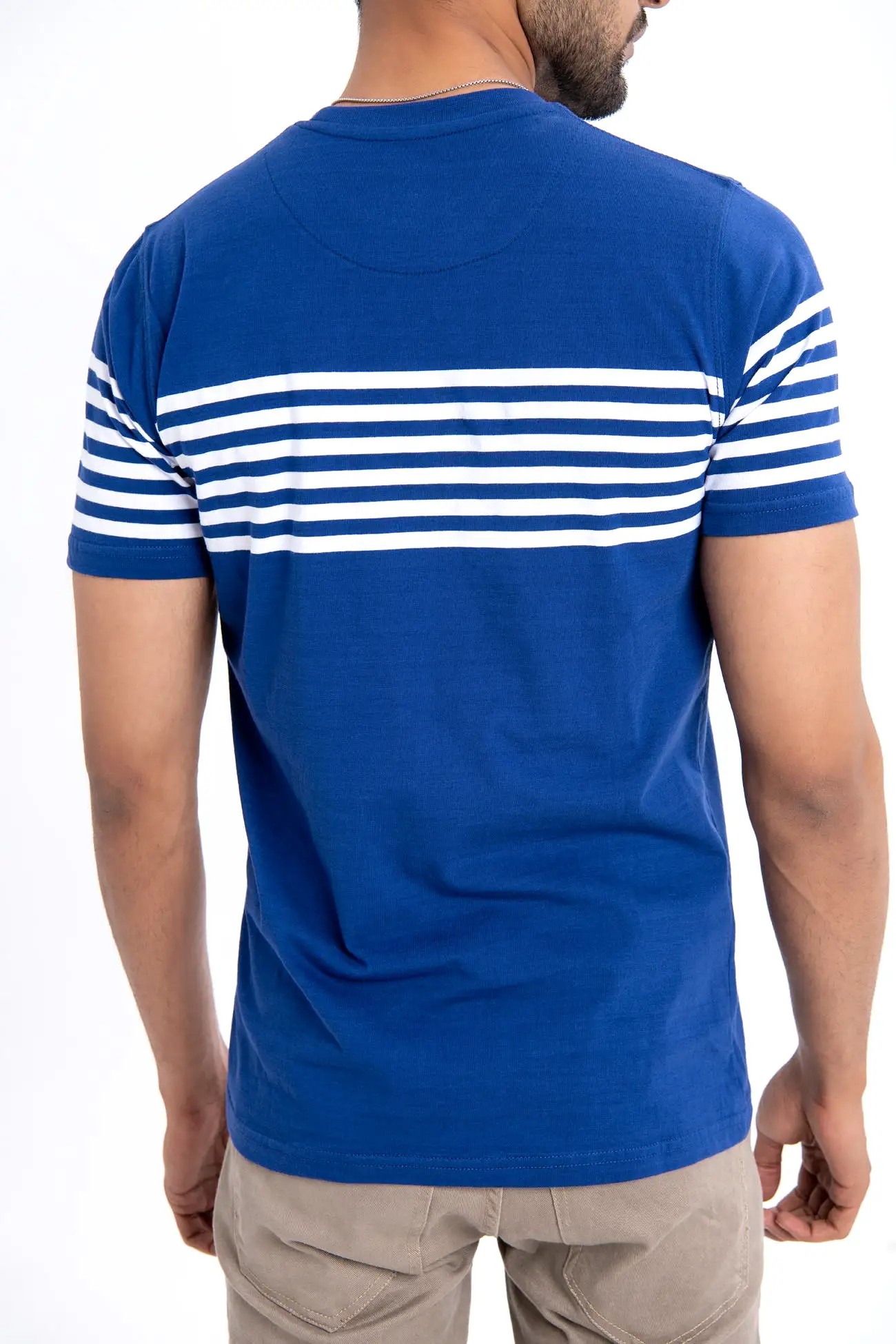 REGULAR FIT YARN DYED T-SHIRT