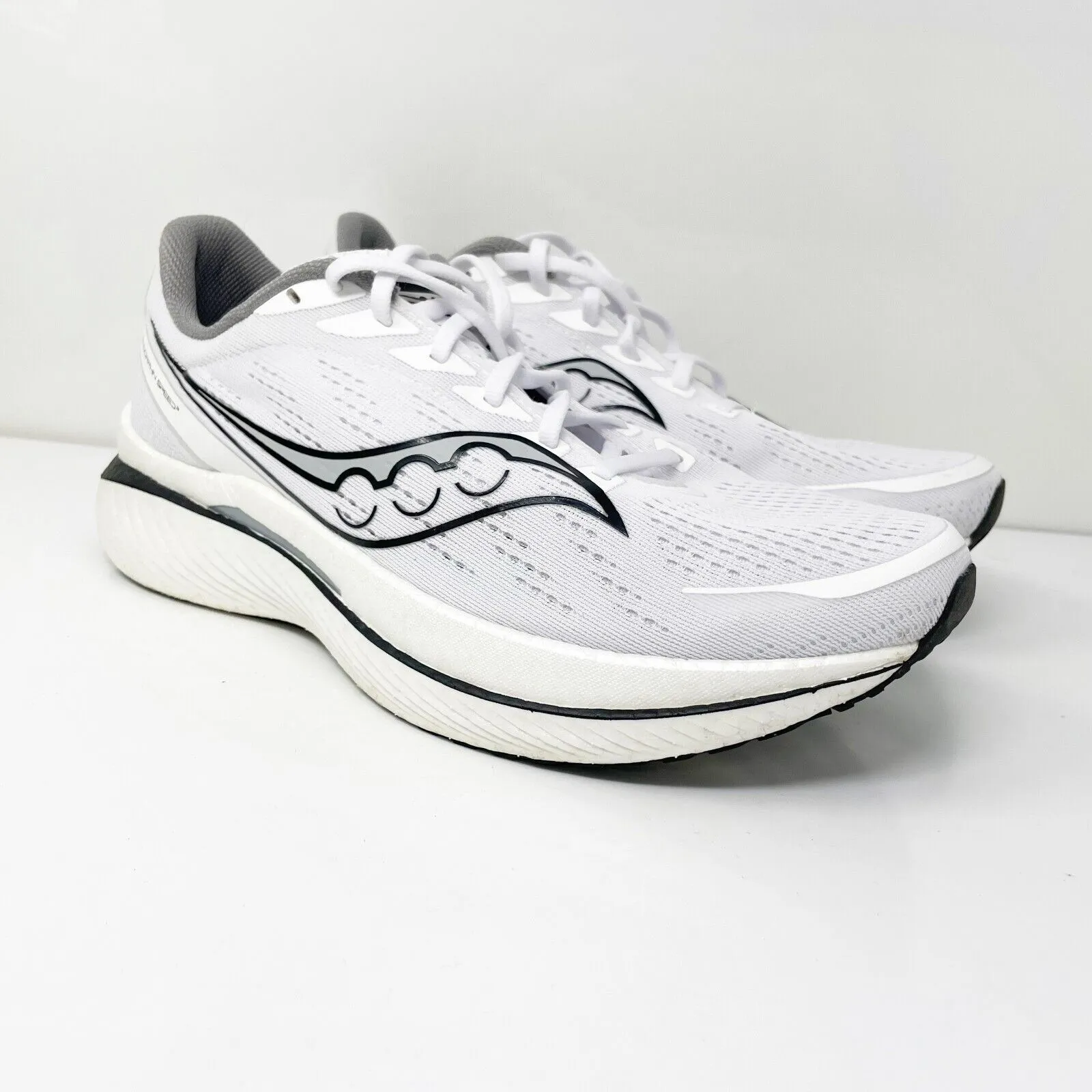 Saucony Mens Endorphin Speed 3 S20756-11 Gray Running Shoes Sneakers Size 12