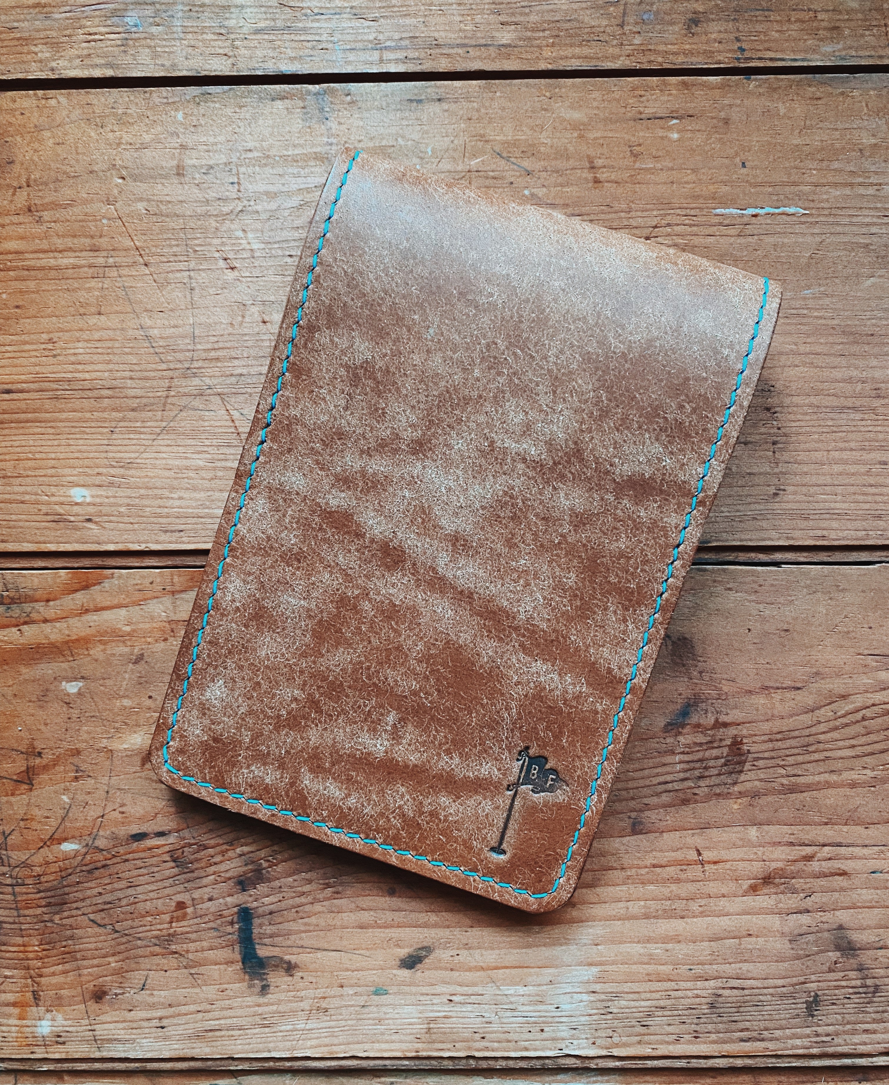 Single Barrel Collection  Golf Scorecard Holder / Yardage book cover in Pueblo Olive