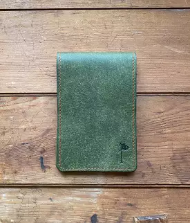 Single Barrel Collection  Yardage Book / Scorecard Holder in Pueblo Olive