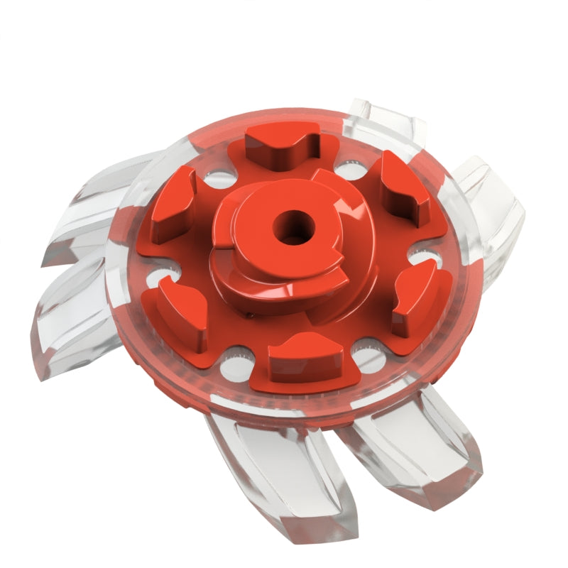 Softspikes Silver Tornado (Fast Twist 3.0) | Clear/Red