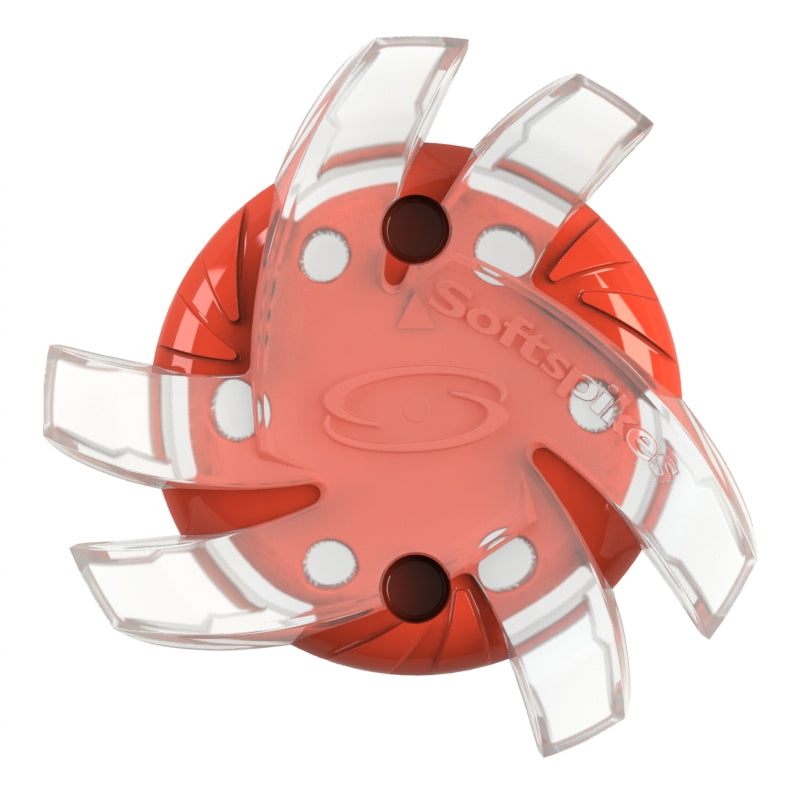 Softspikes Silver Tornado (Fast Twist 3.0) | Clear/Red