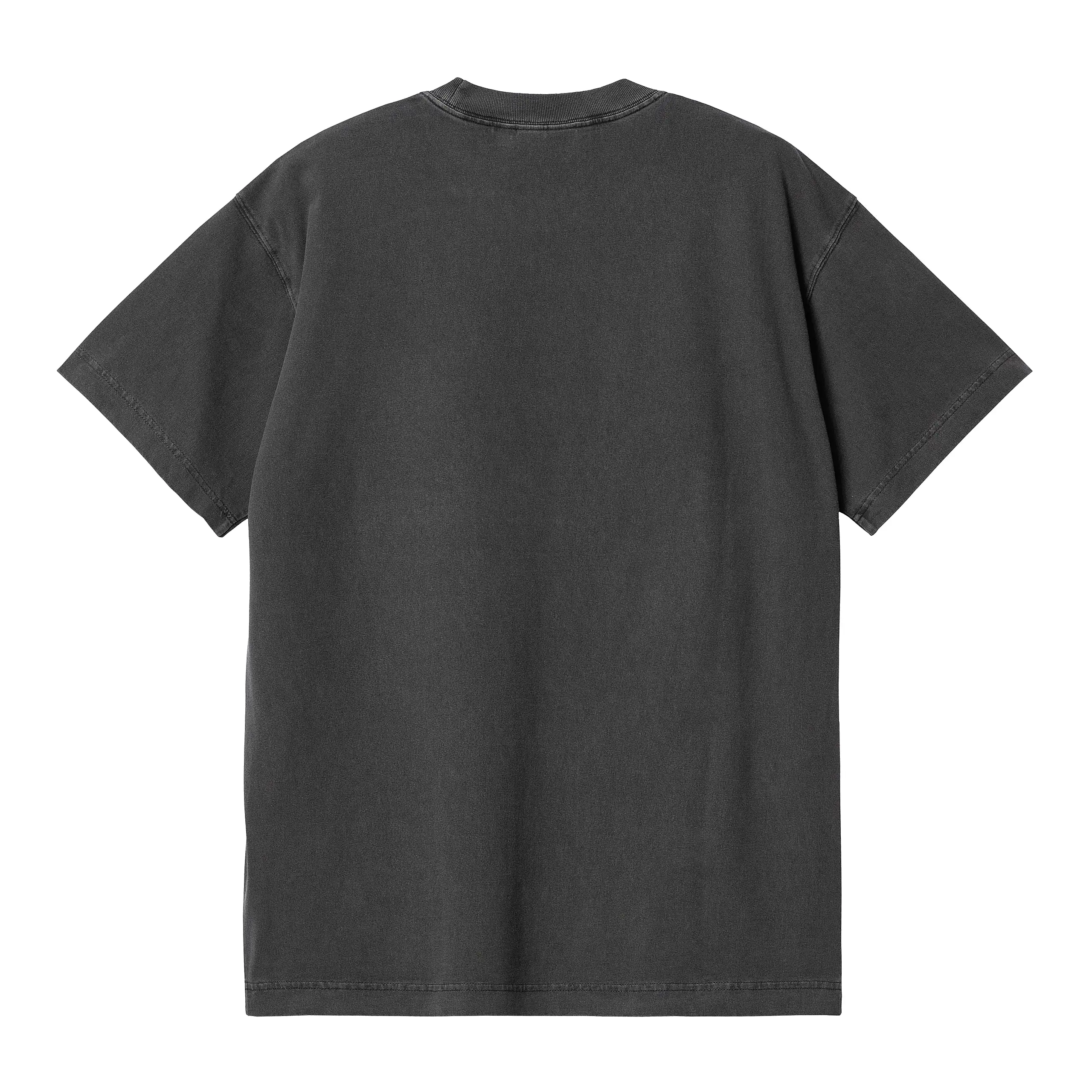 S/S NELSON T-SHIRT CHARCOAL GARMENT DYED