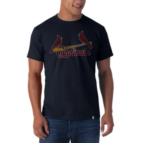 St. Louis Cardinals 47 Brand Fall Navy Soft Cotton Flanker T-Shirt