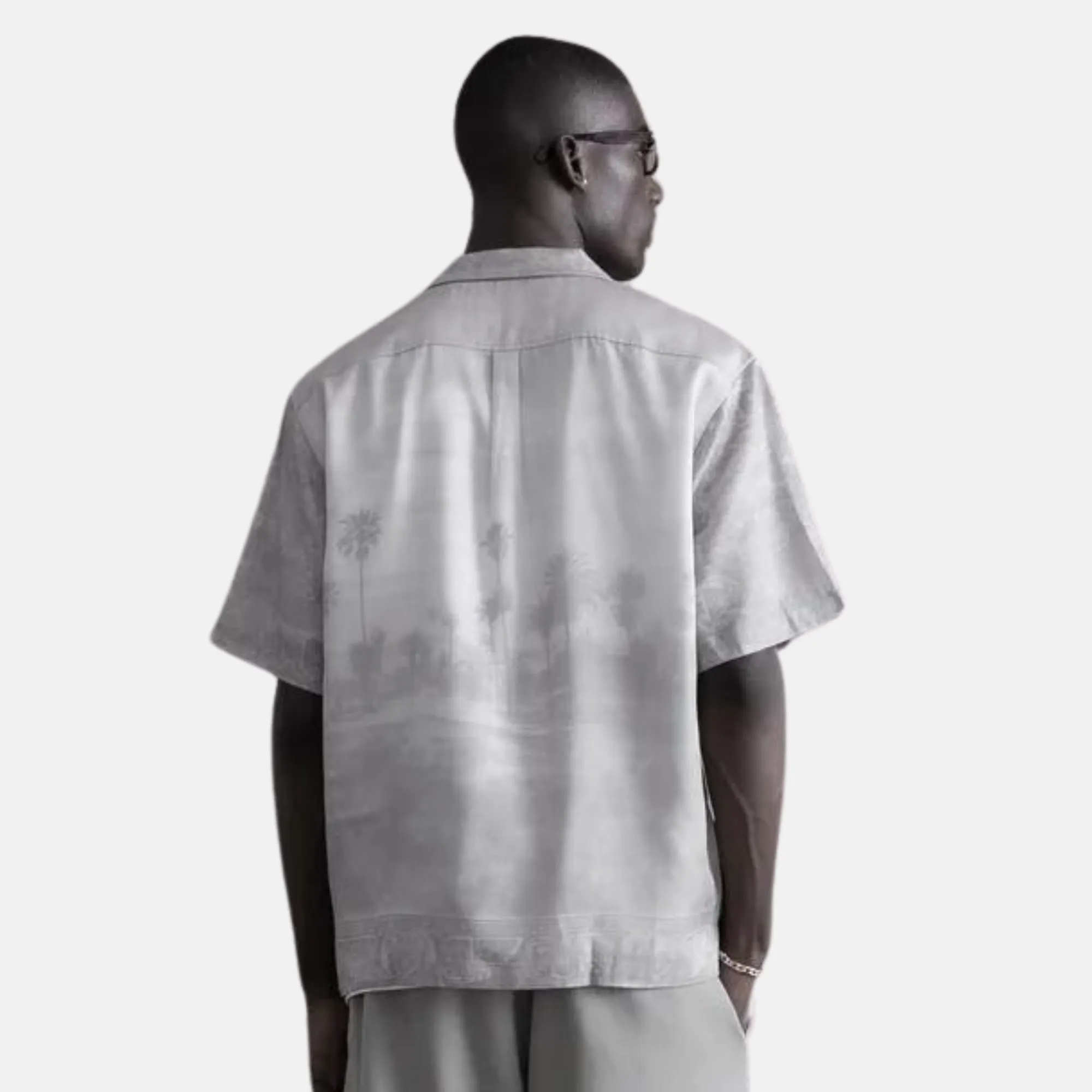 Stampd Palm Rug Camp Collar Button Down Shirt