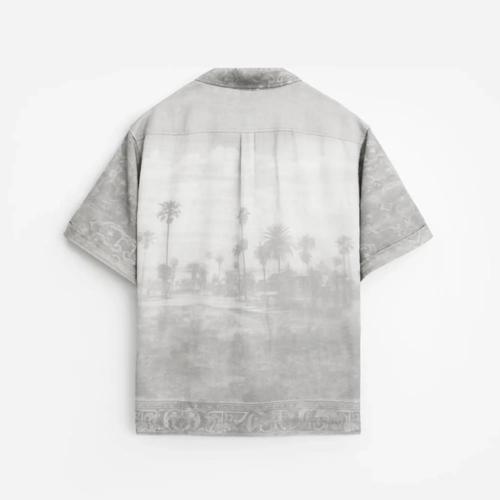 Stampd Palm Rug Camp Collar Button Down Shirt