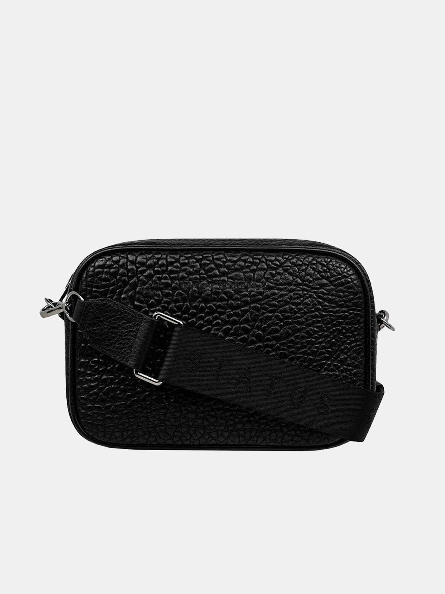 Status Anxiety Plunder With Webbed Strap Bag - Black Bubble