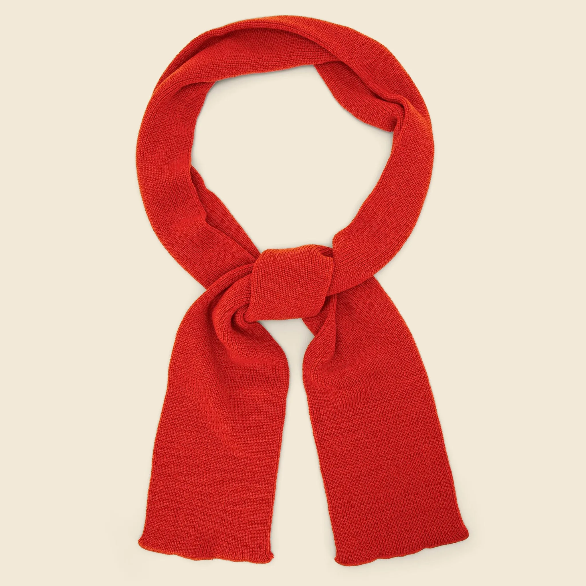 Stole Sock Scarf - Orange