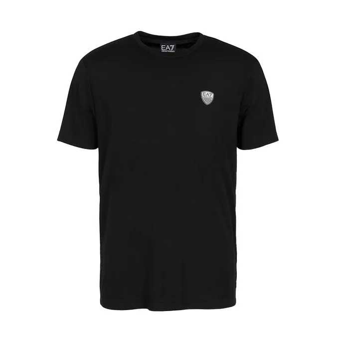 T-SHIRT REGULAR FIT Uomo Nero