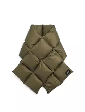 Taion Reversible Mountain Down Volume Muffler Olive