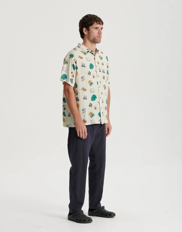 TCSS  |Flower Patterns Tropical Patterns Linen Street Style Cotton