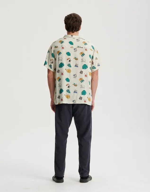 TCSS  |Flower Patterns Tropical Patterns Linen Street Style Cotton