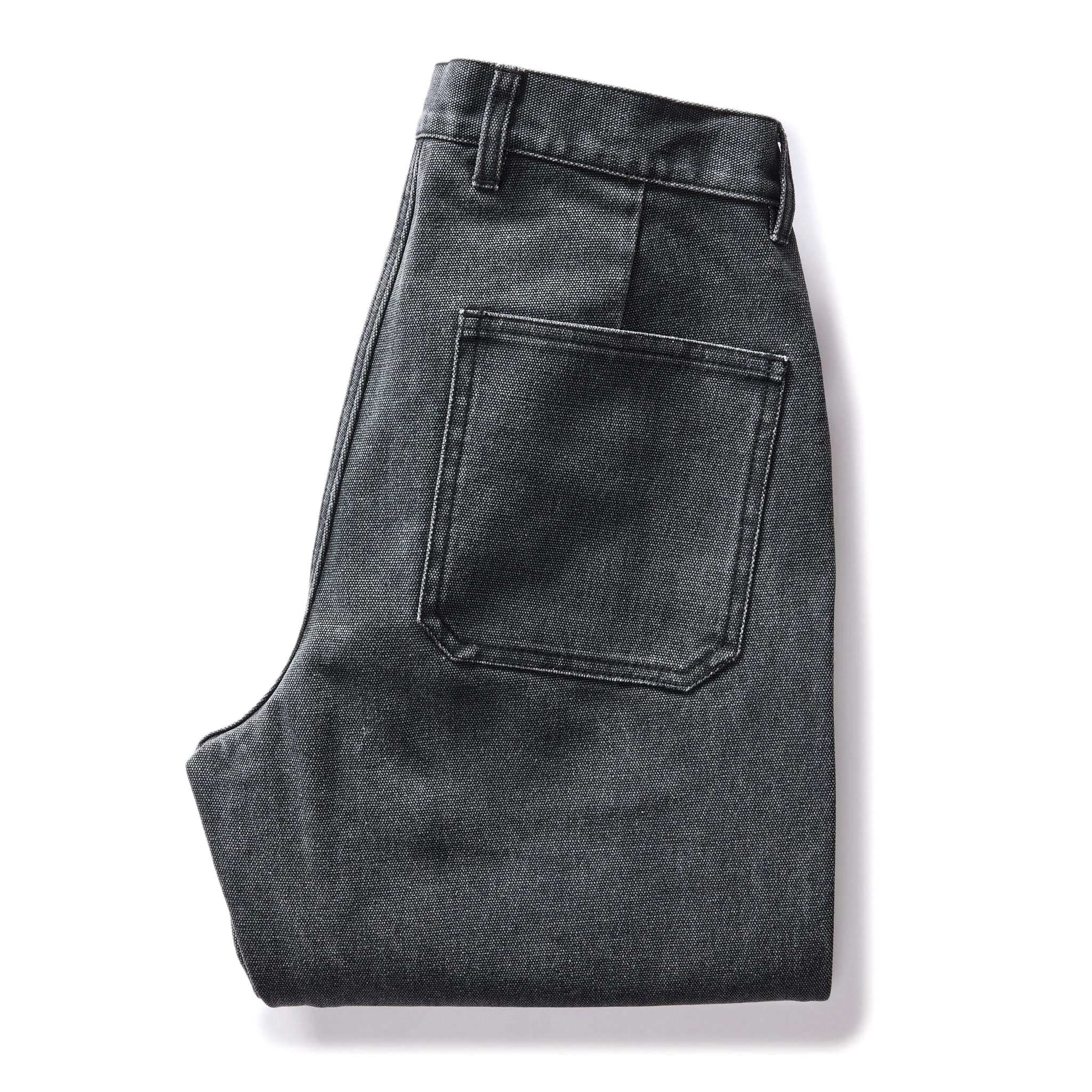 The Camp Pant in Coal Chipped Canvas