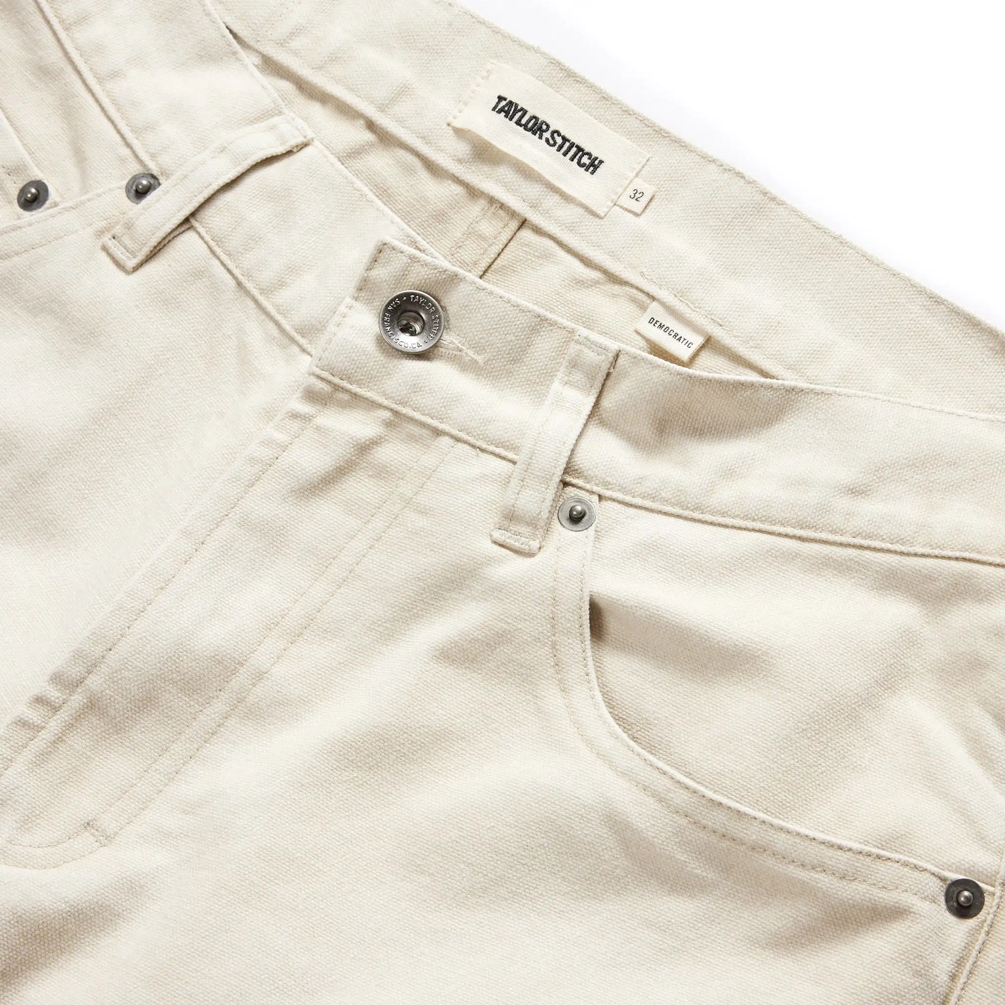 The Democratic All Day Pant in Dune Canvas